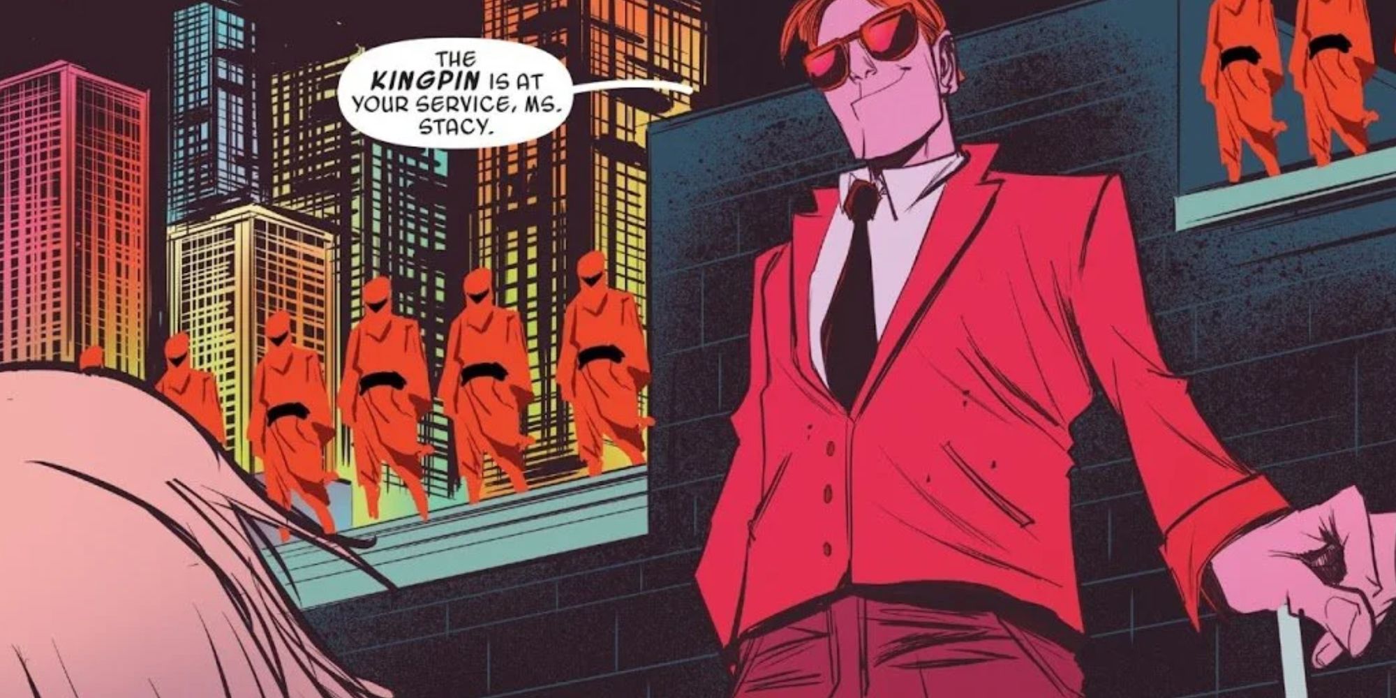 Matt Murdock is Kingpin in Spider-Gwen comics.