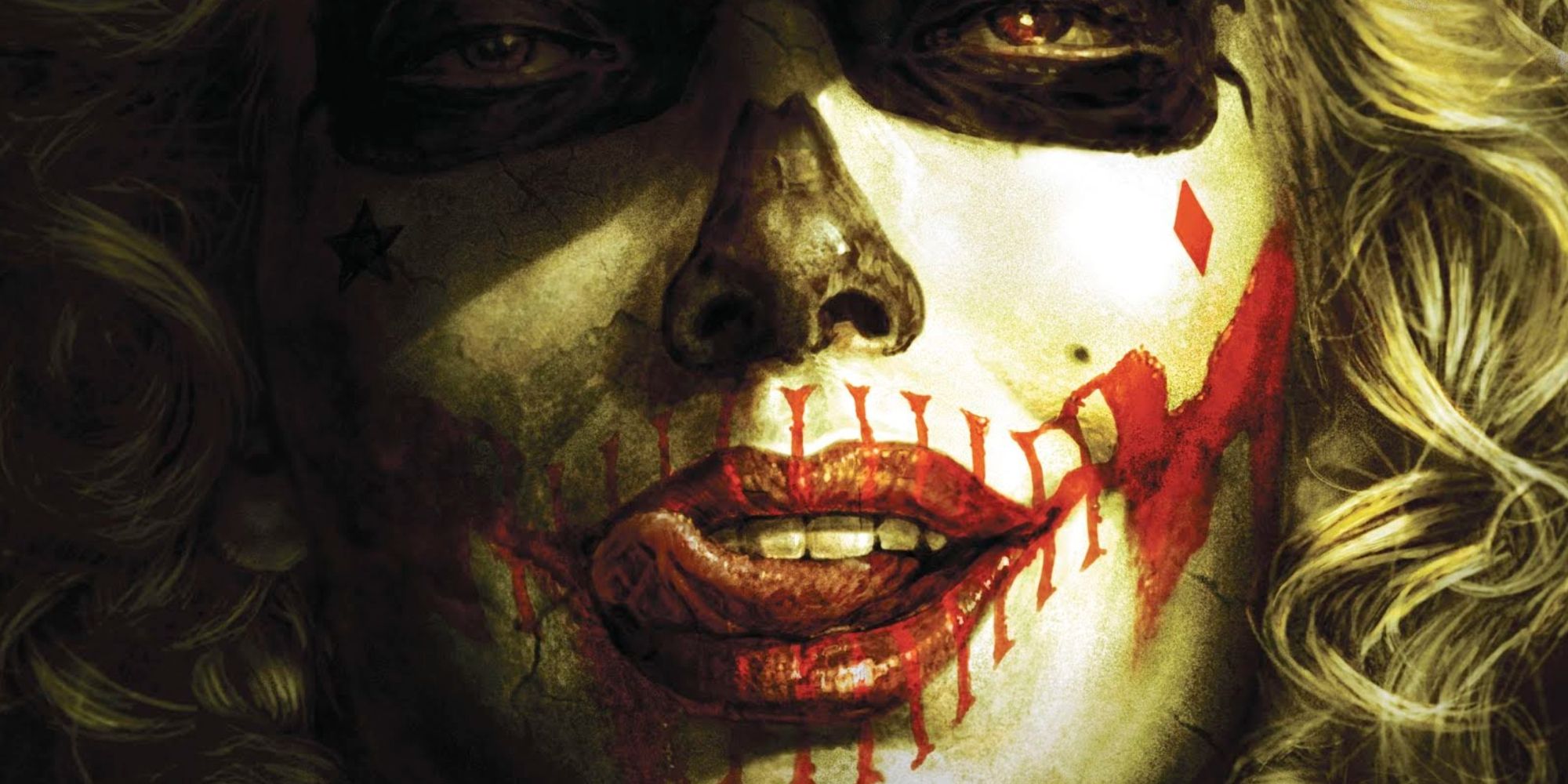 Harley Quinn becomes the Joker in DC Comics.