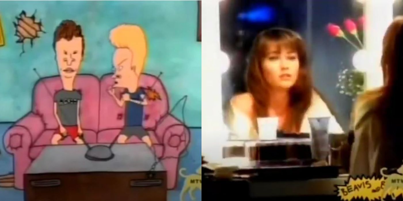 Beavis and Butt-head reacting to Real Love by Slaughter.