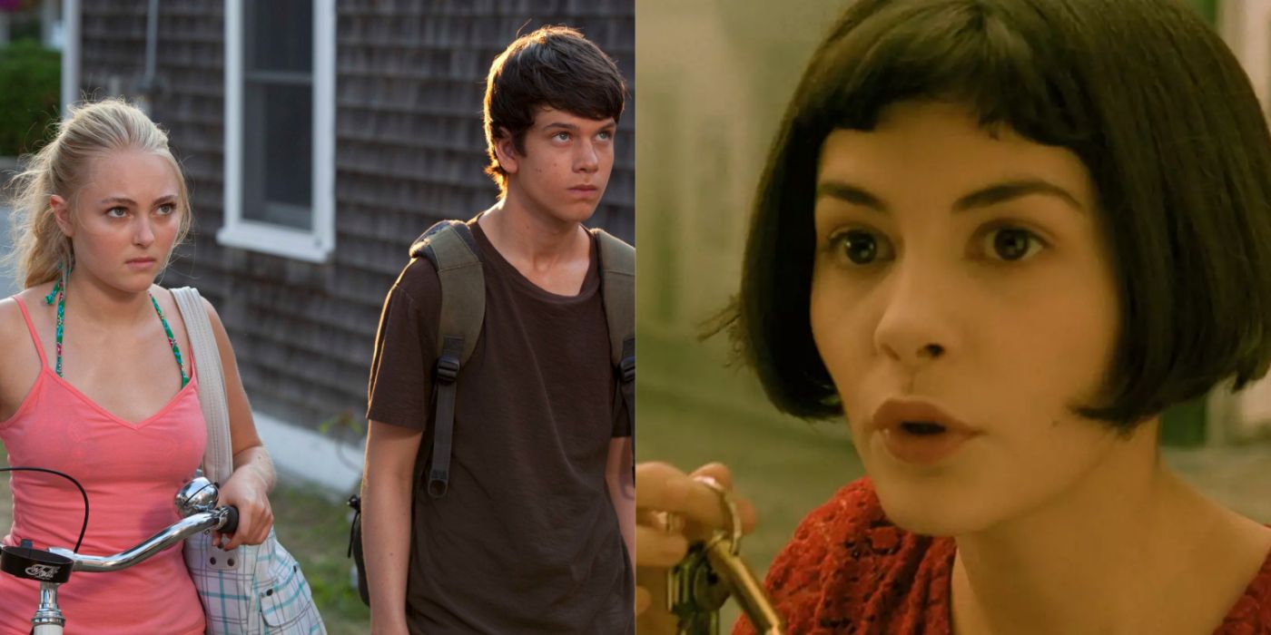 Split image of The Way Way Back and Amelie