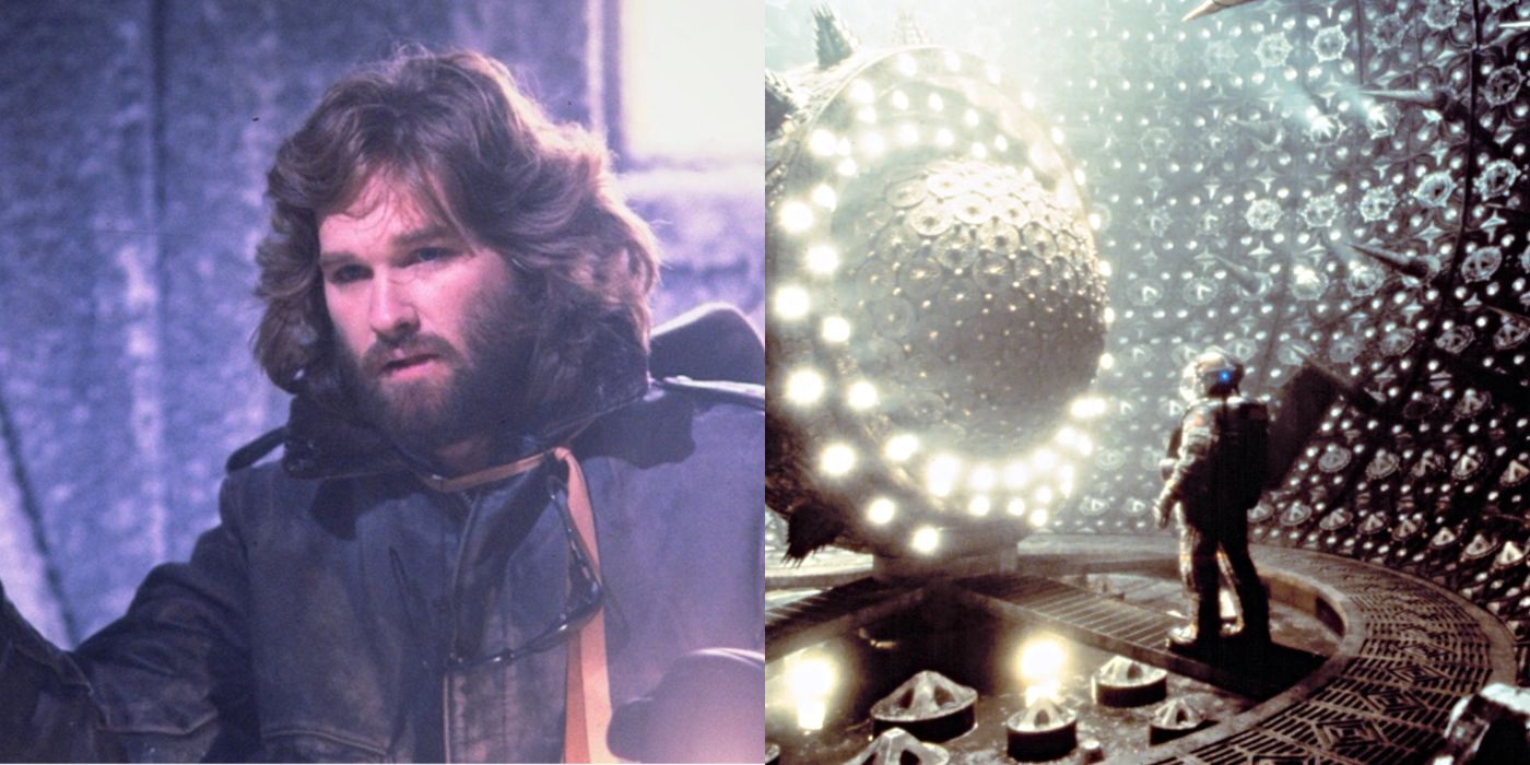 Split image of MacReady in The Thing and the Gravity Drive in Event Horizon