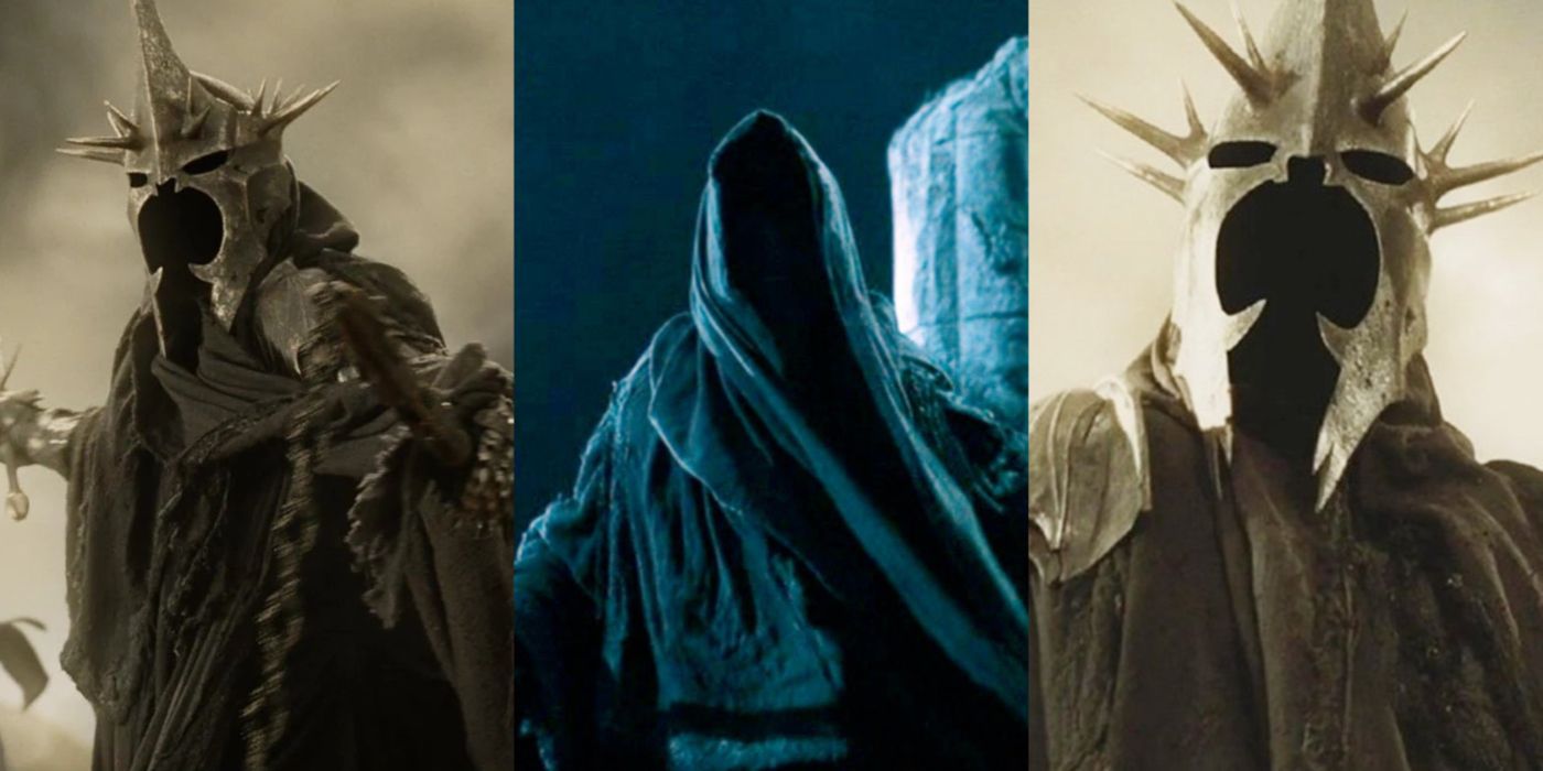 Split image of The Nazgul in The Lord Of The Rings