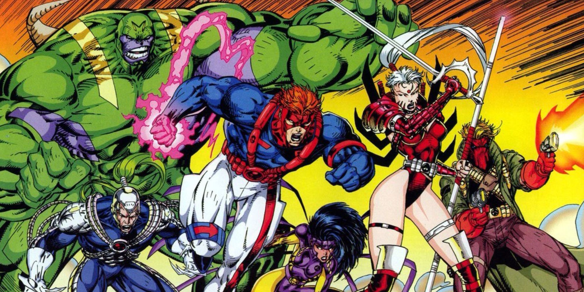 WildC.A.T.S. attack in DC Comics.