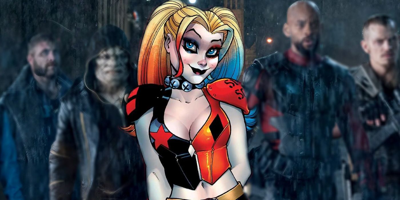 Comic Harley vs Film Suicide Squad