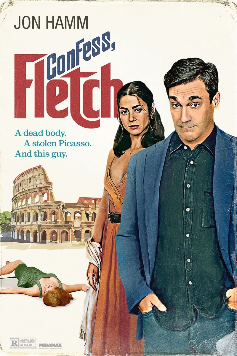 Cartaz promocional de Confess Fletch