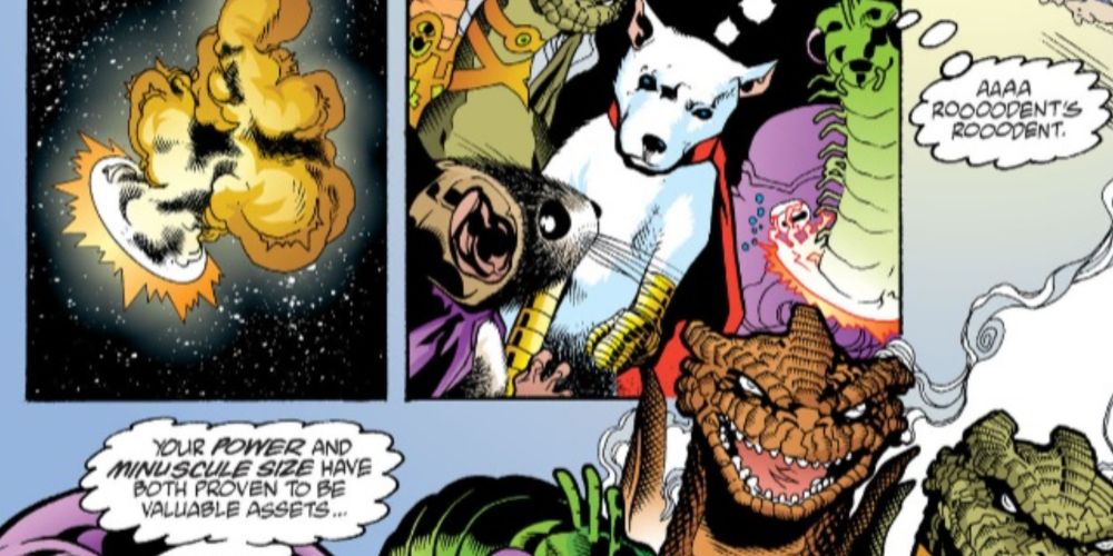 The Legion of Executive Familiars as seen in DC 1 Million 80-Page Giant #1