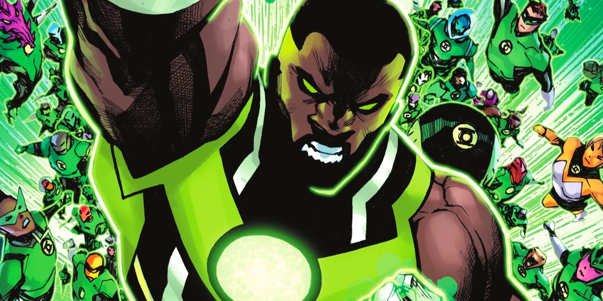 John Stewart's Green Lantern in DC's Dark Crisis