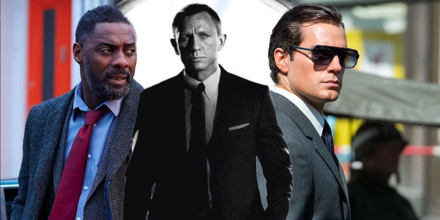 Daniel Craig Henry Cavill Idris Elba James Bond