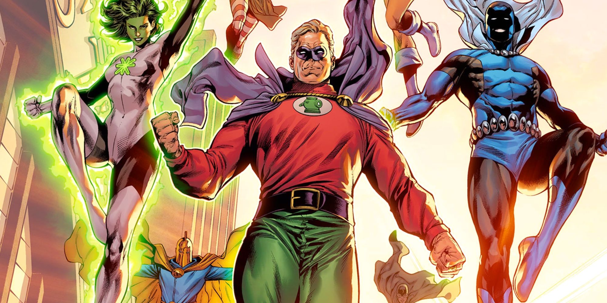 Justice Society of America in Dark Crisis on Infinite Earths