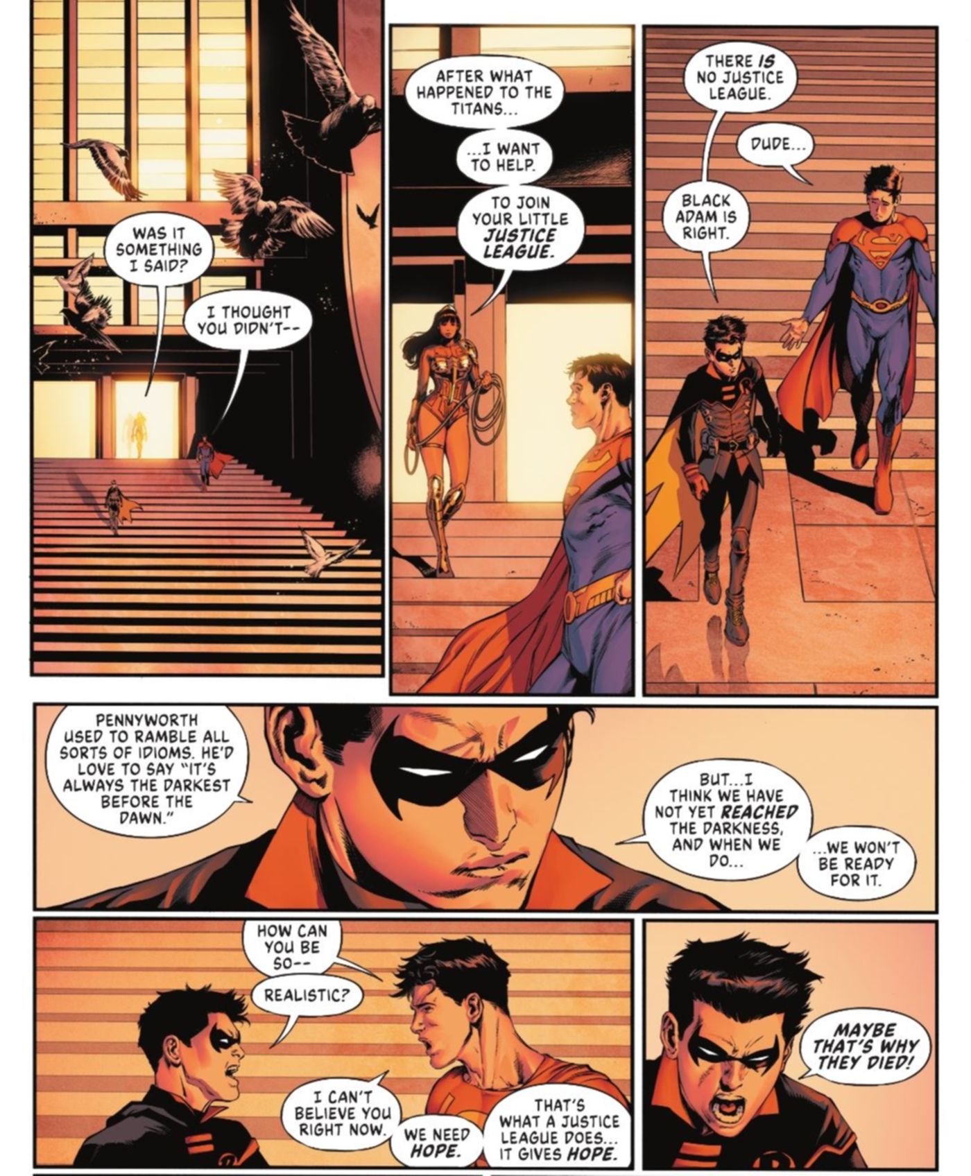 Dark Crisis Justice League Debate DC Comics