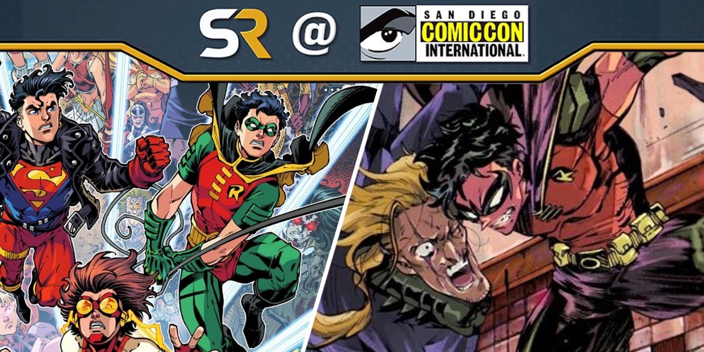 Dark Crisis Young Justice and Tim Drake Robin SDCC