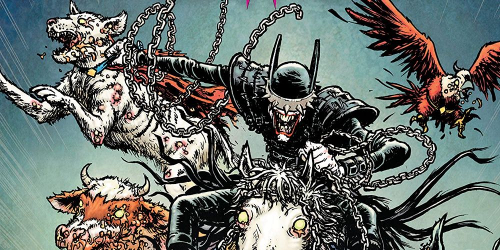 Zombies match on in Dark-Nights&mdash;Death-Metal-The-Multiverse-Who-Laughs-1-1