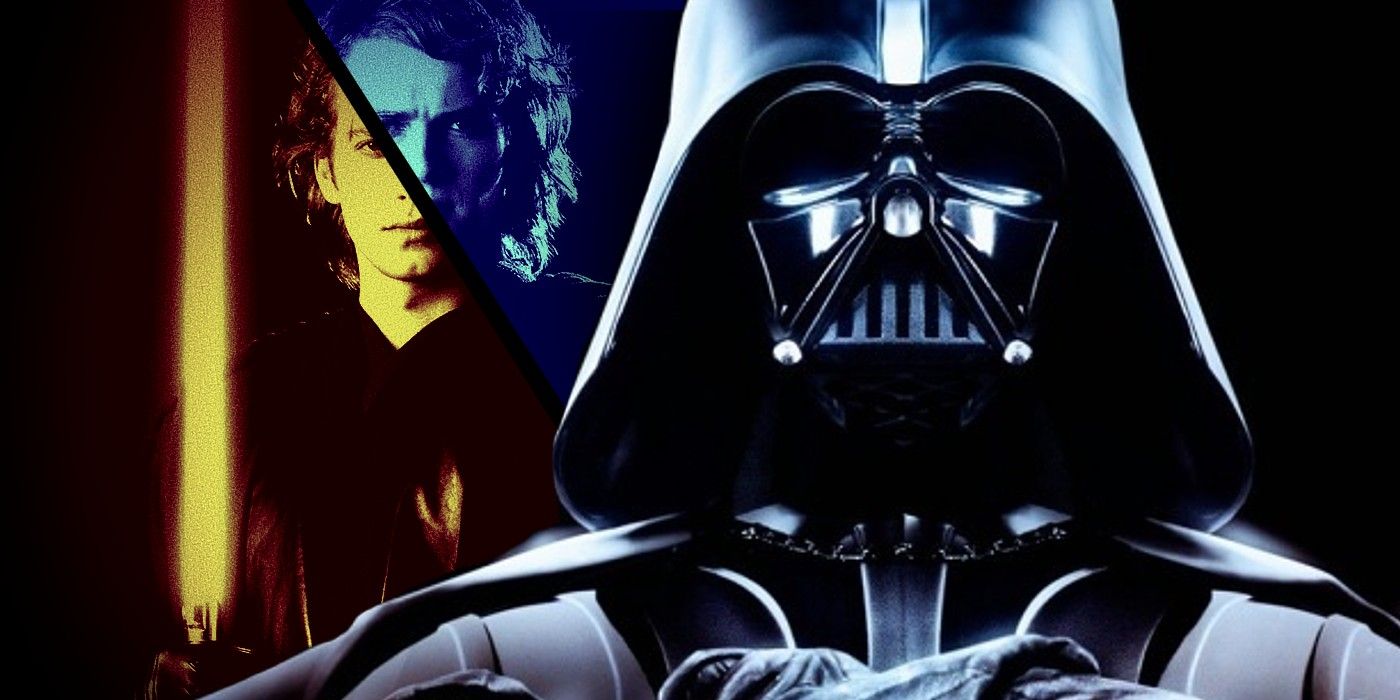 Darth Vader Anakin jedi sith split