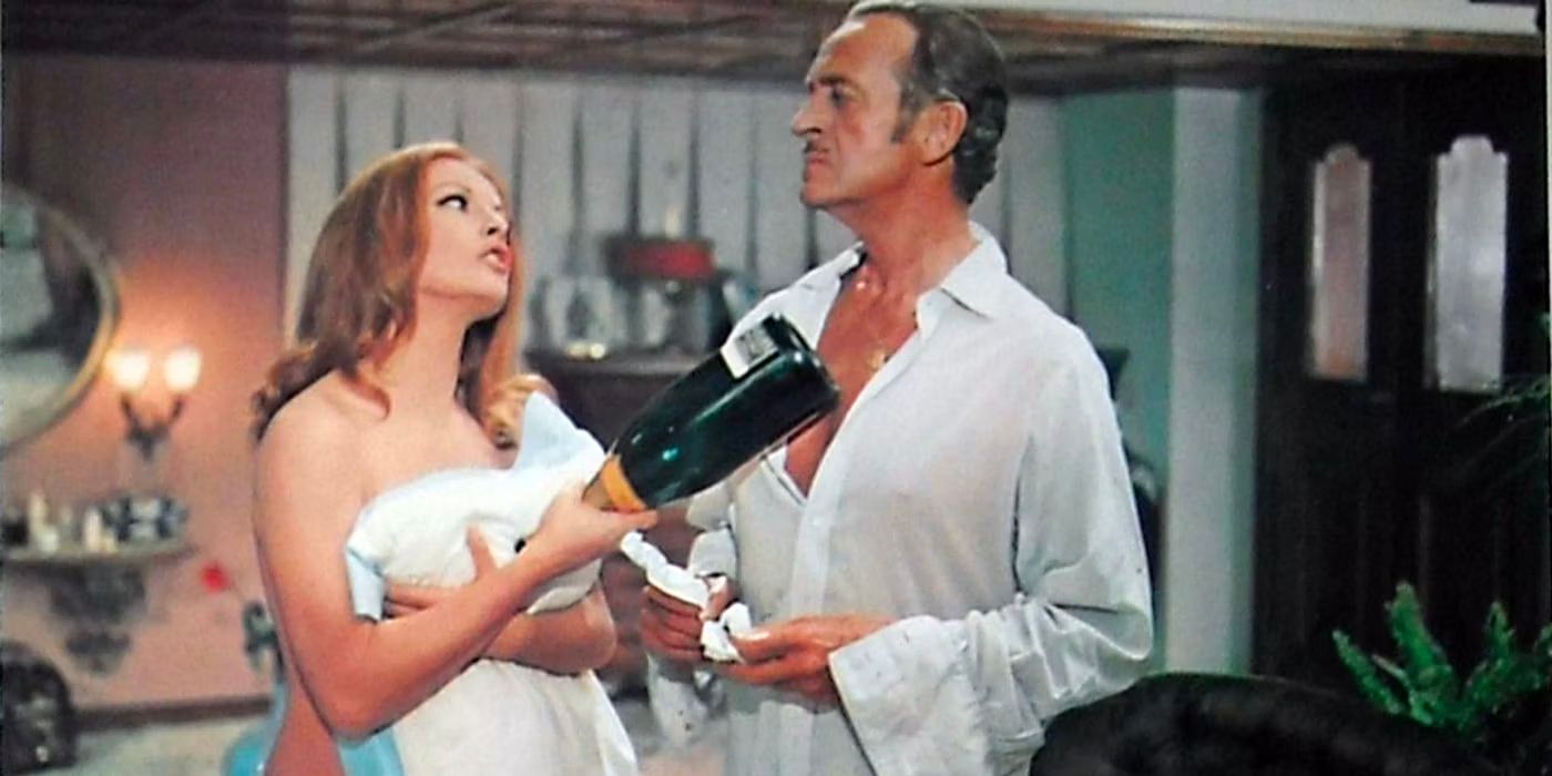 David Niven in The Statue