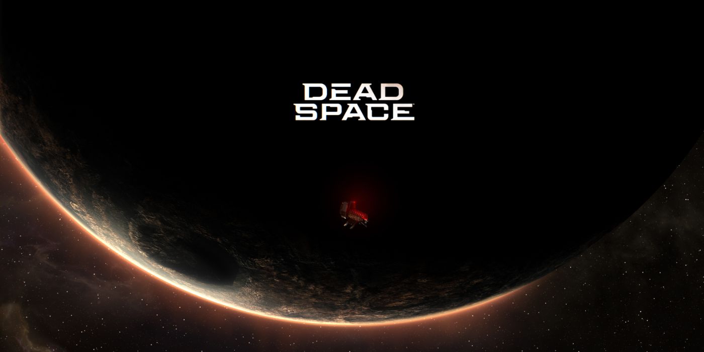 Promo art of the Dead Space remake featuring the foreboding mining ship.