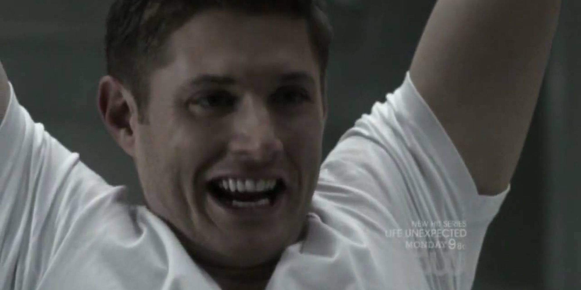 Dean screams Pudding in Supernatural