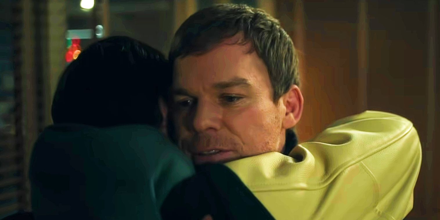 Dexter hugging Harrison in New Blood
