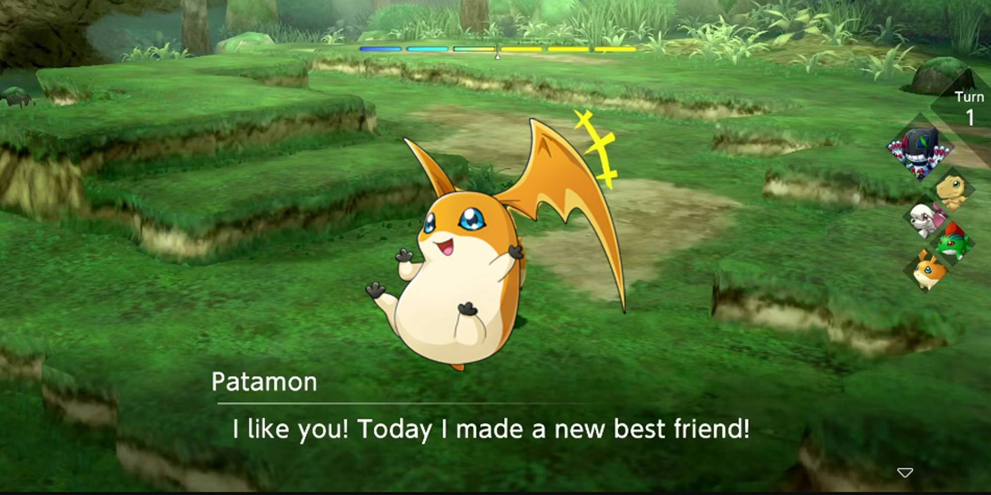 How to get patamon digimon survive