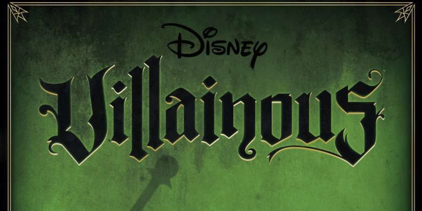 Title of the board game Disney Villainous The Worst Takes It All.