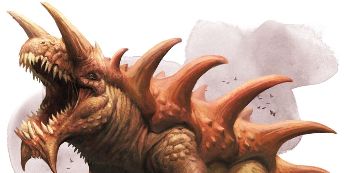 The Tarrasque howls into the air from DnD