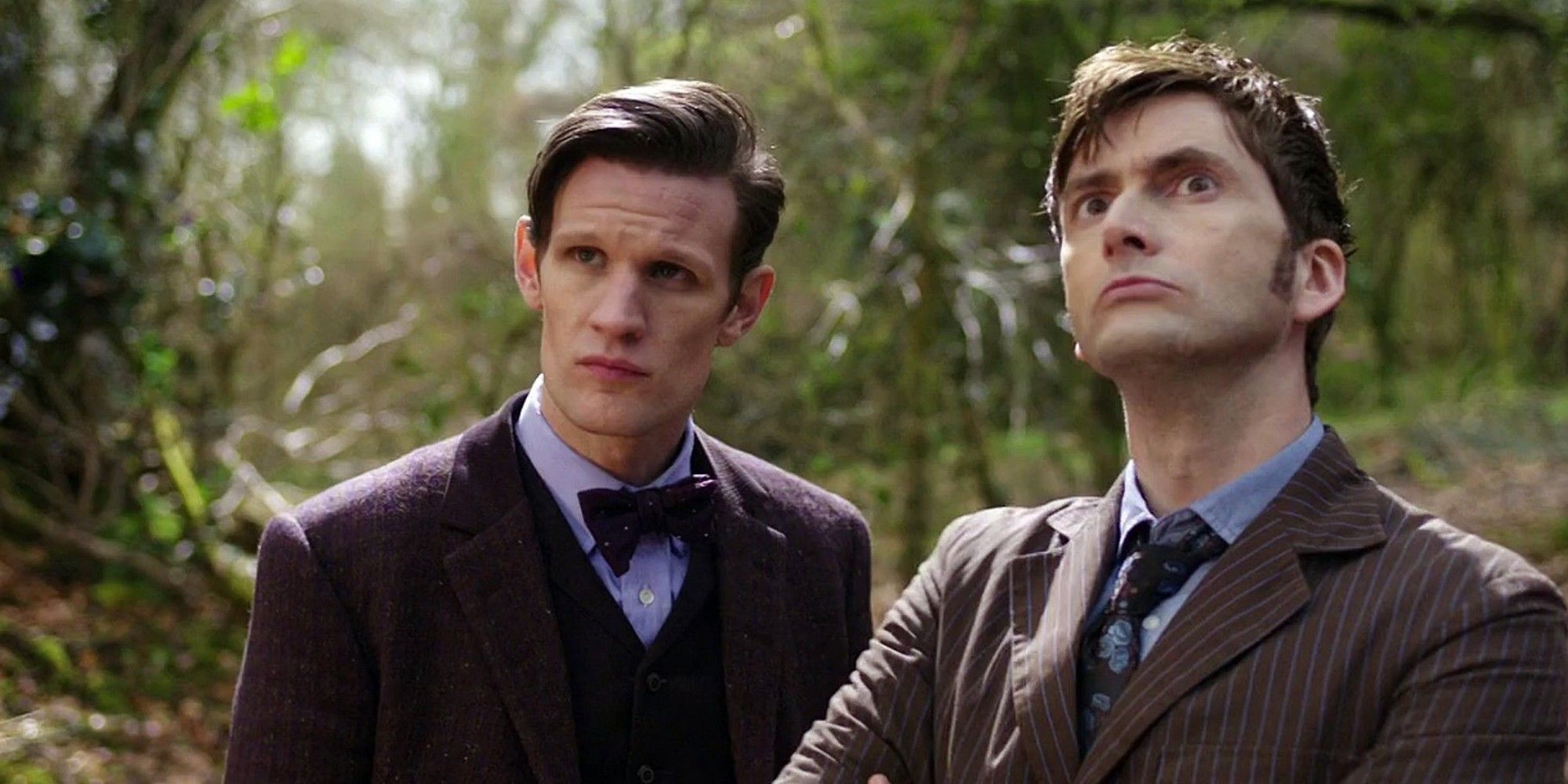 Doctor Who The Day of the Doctor Matt Smith and Davd Tennant as the Eleventh and Tenth Doctor