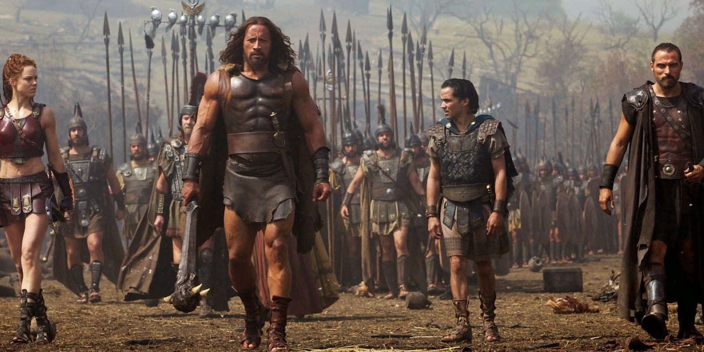 Hercules leads an army to battle in Hercules