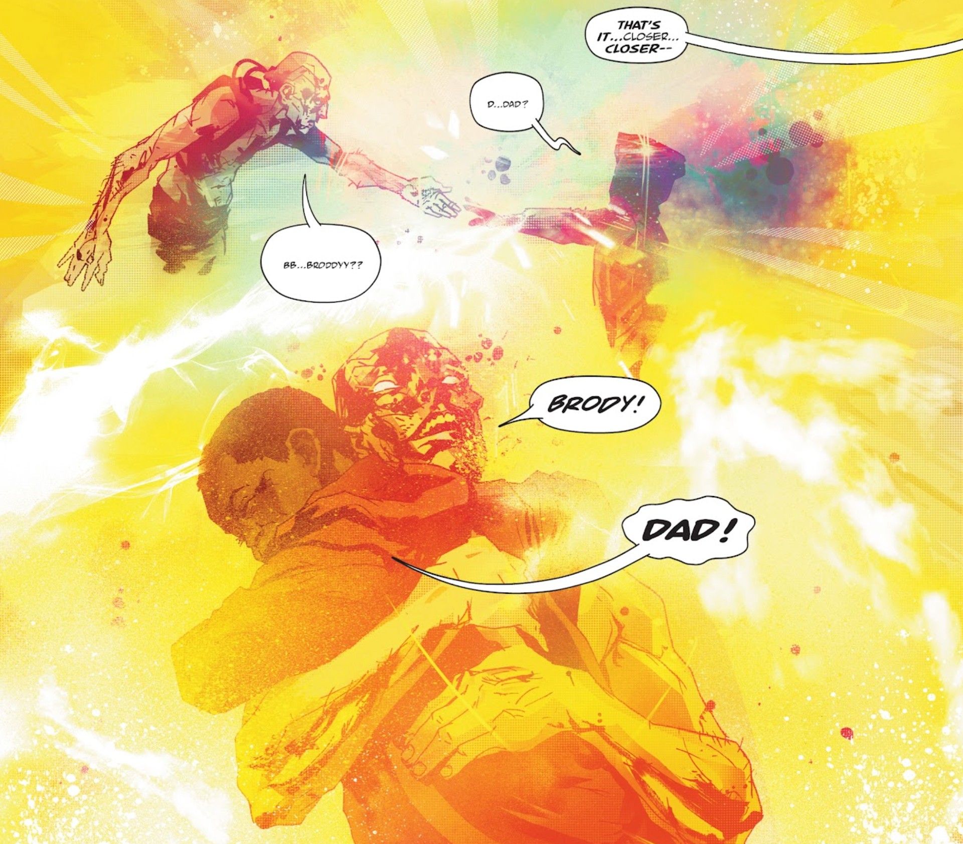 EMP and Brody in Batman One Dark Knight #3