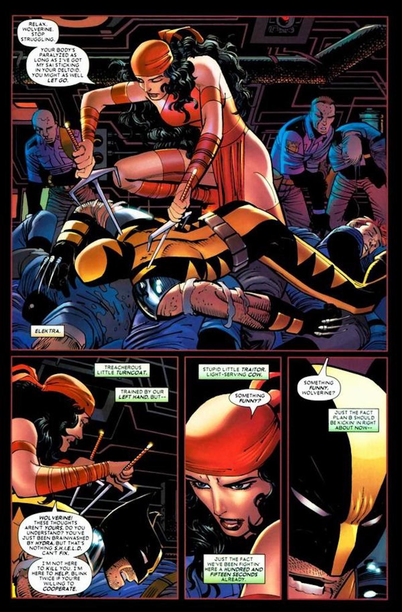 Elektra vs Wolverine 3