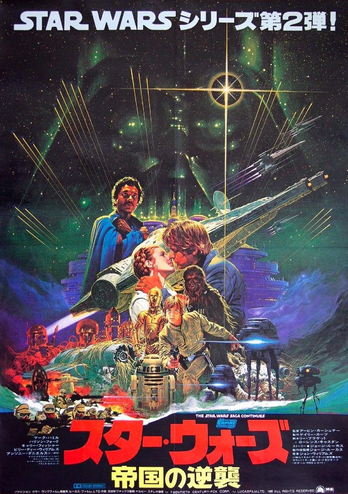 Every Mainline Japanese Star Wars Movie Poster