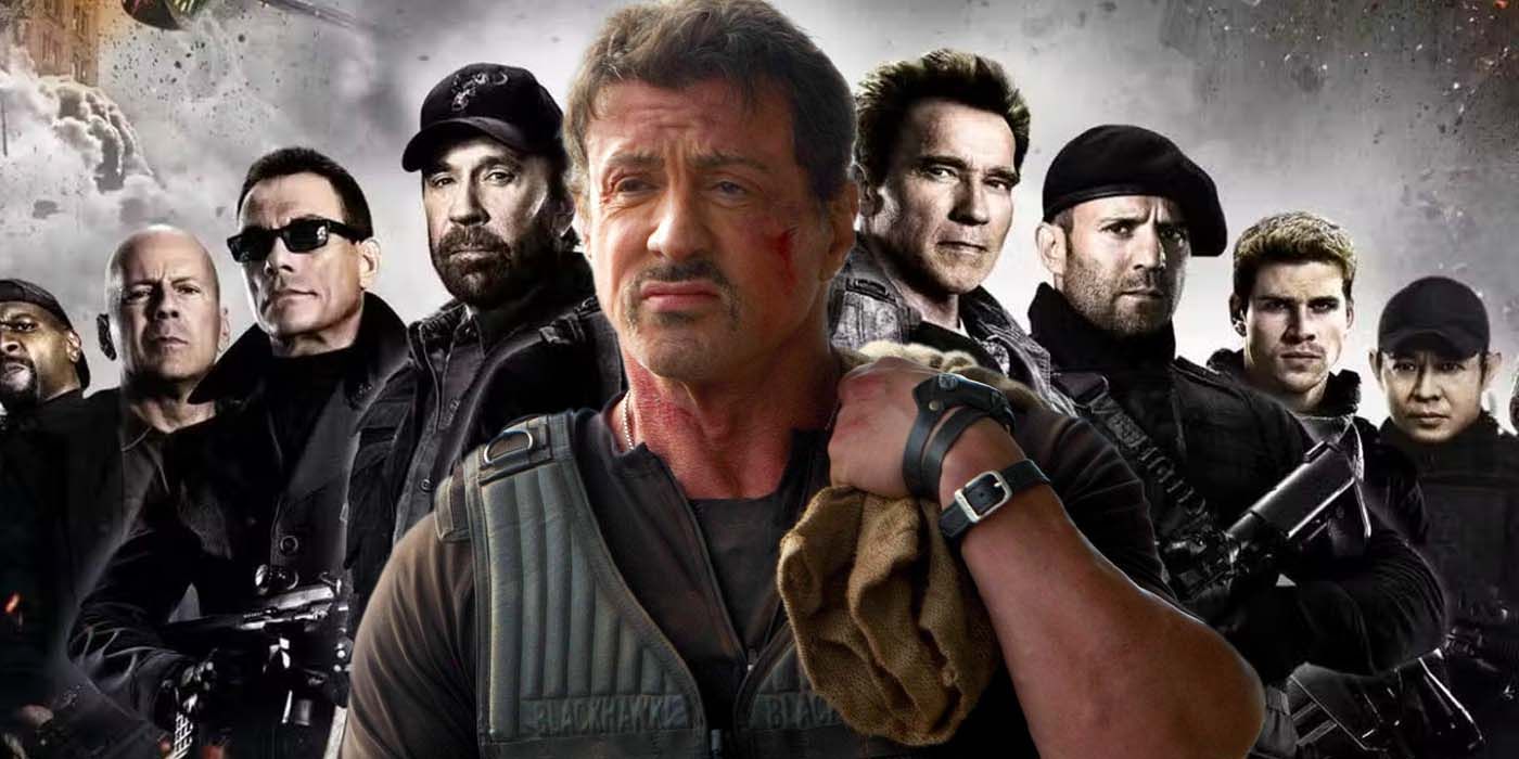 Sylvester Stallone and The Expendables