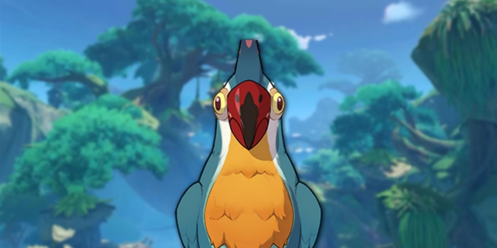 Every New Animal Arriving In Genshin Impact 3.0 - Dusk Bird