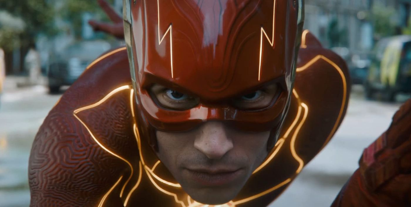 Ezra Miller As Barry Allen In The Flash Movie