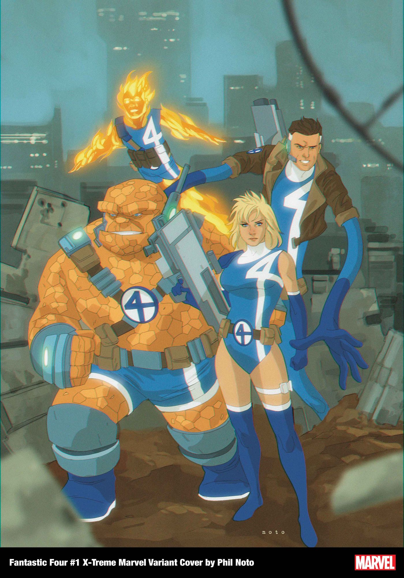 Fantastic Four Extreme Costumes