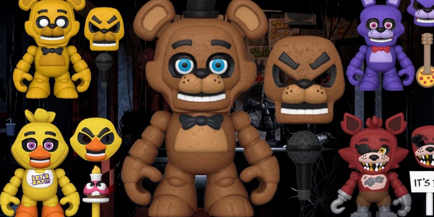 FNAF FUNKO SNAPS BONNIE, TOY BONNIE, AND BABY REVIEW! - Five