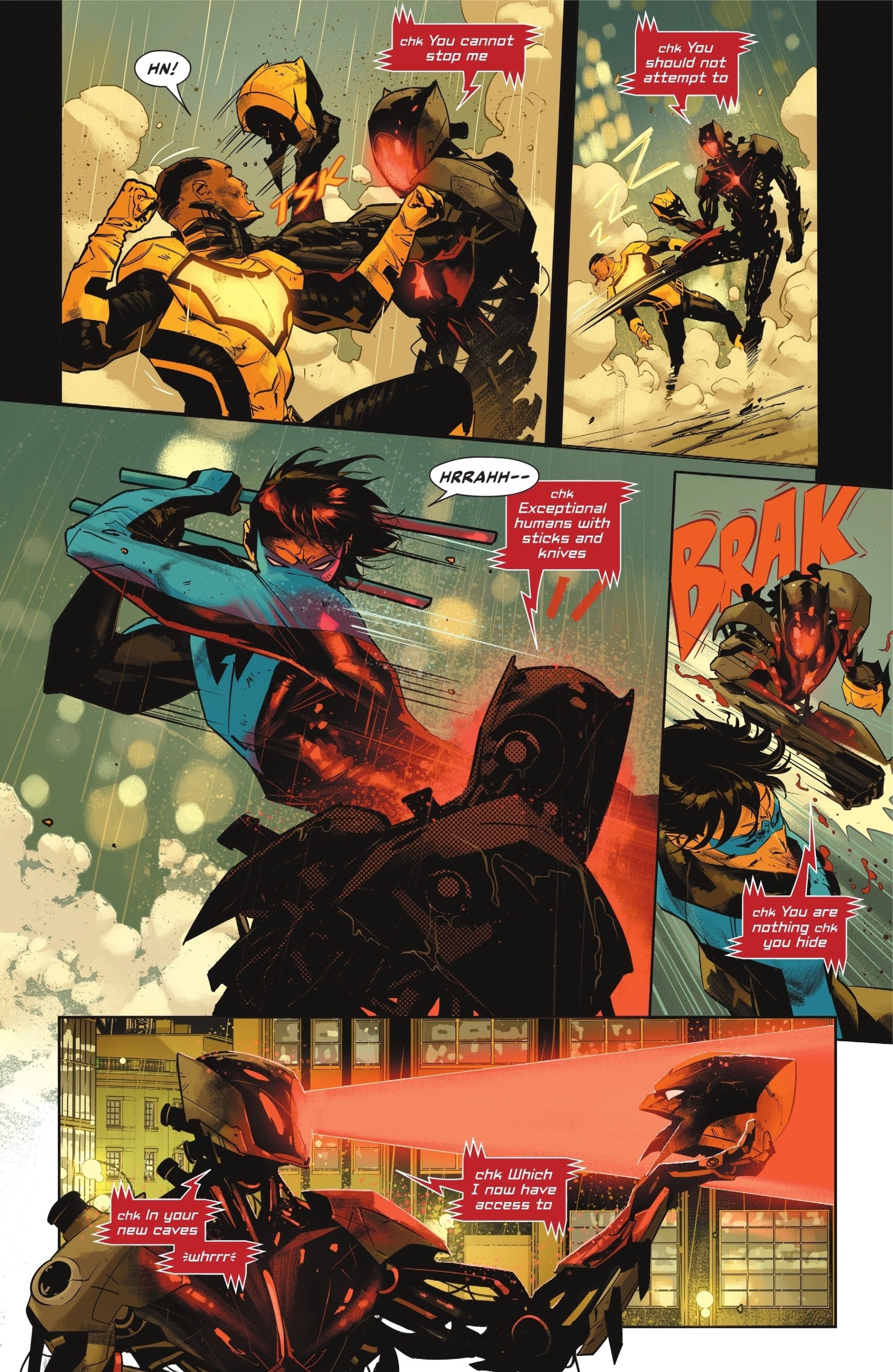 Failsafe Fights Bat-Family in Batman #126