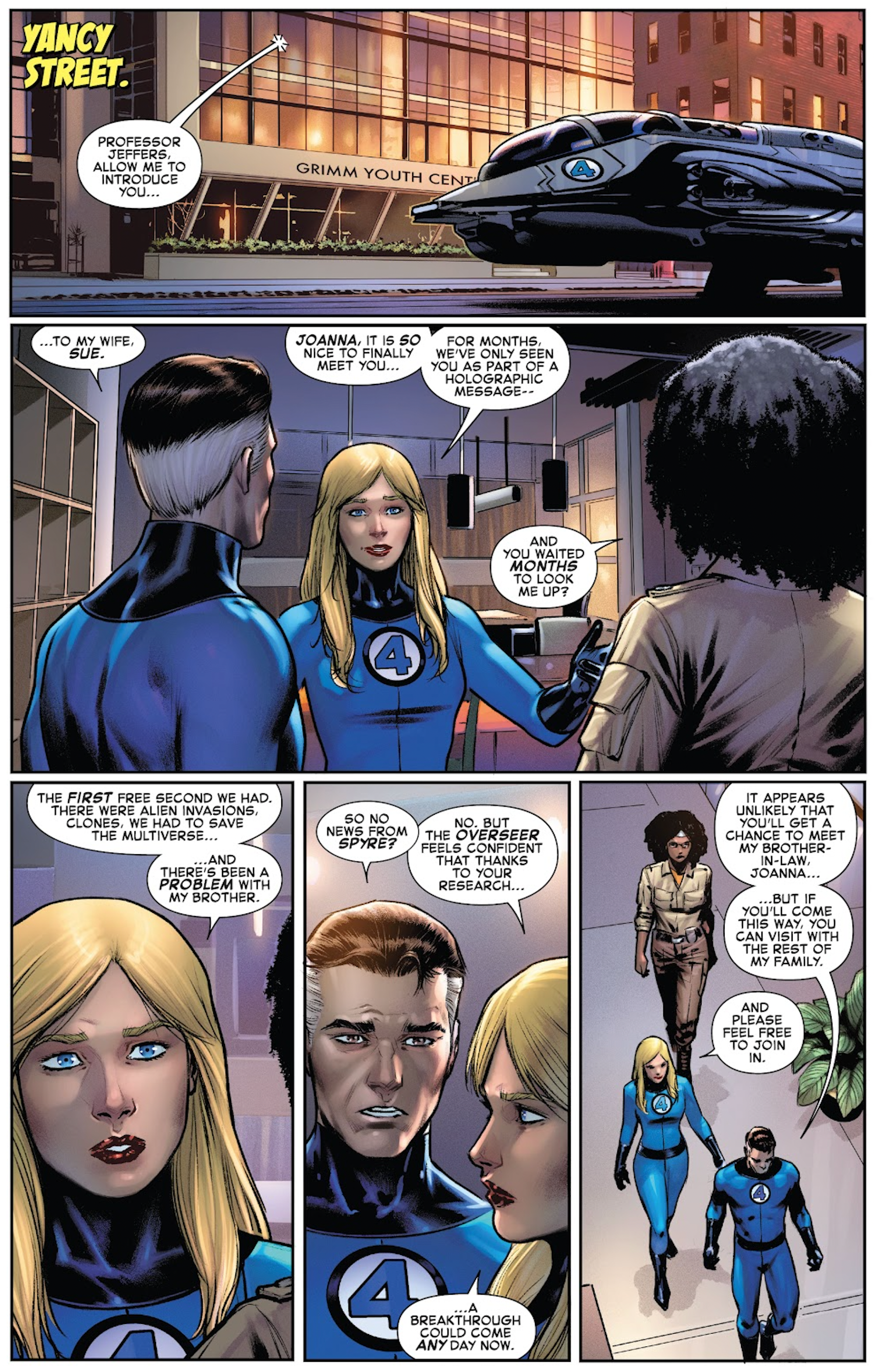 Fantastic Four's Reed Richards and Susan Storm