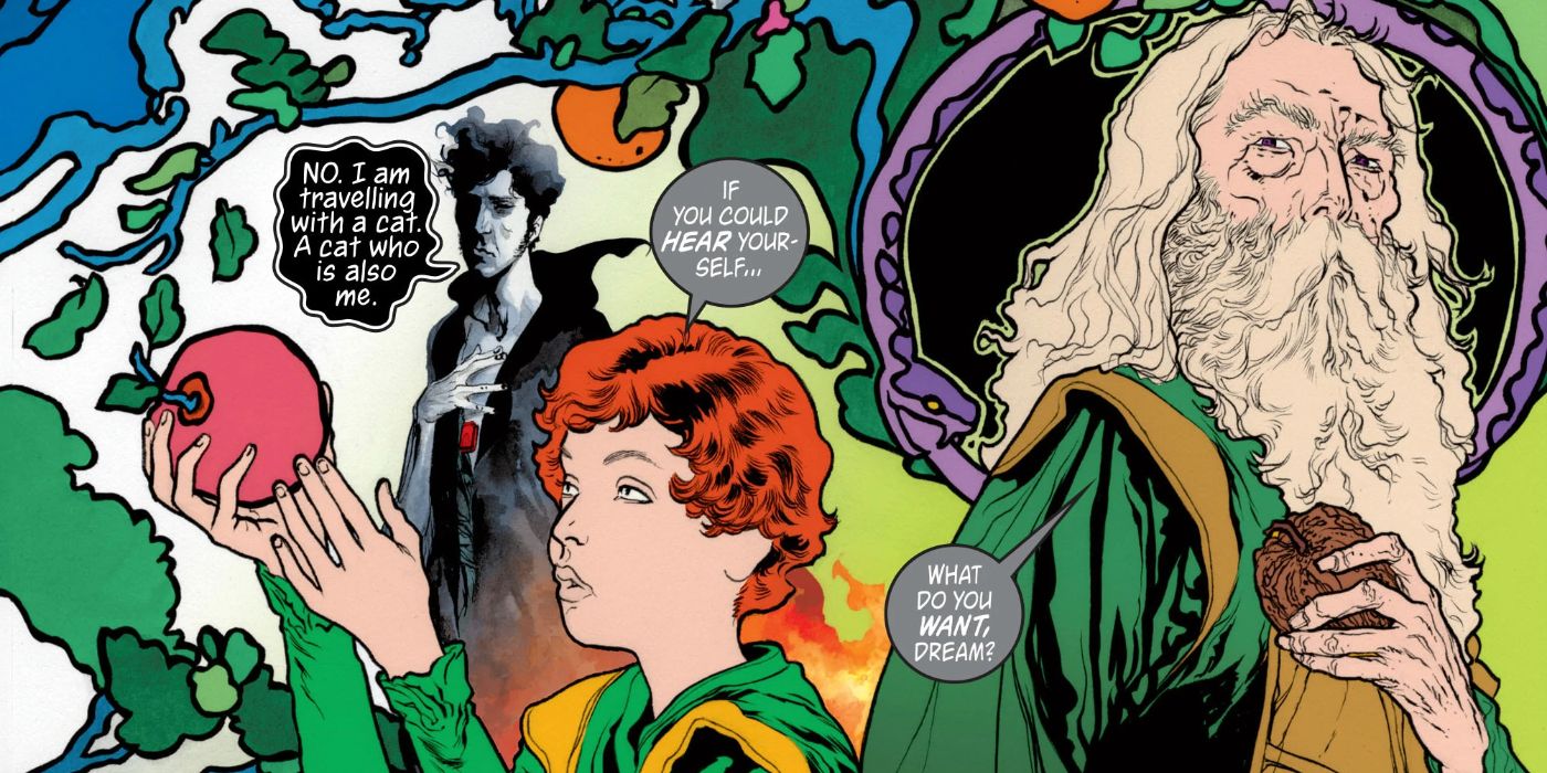Father Time and Dream from the Sandman comics