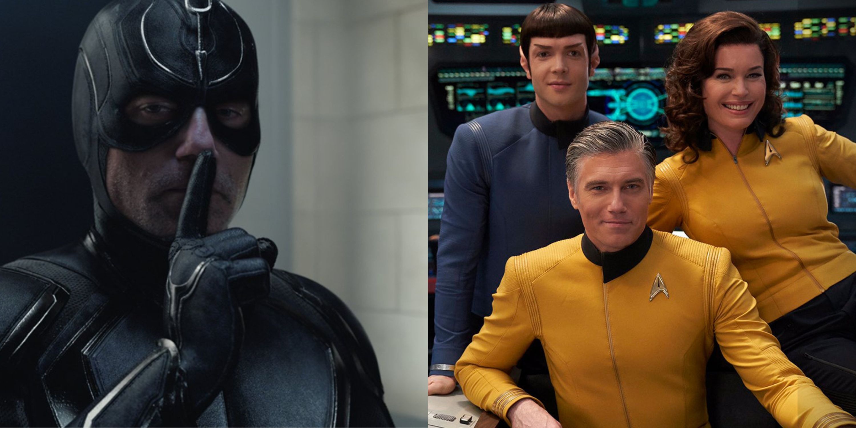 Featured image Anson Mount as Black Bolt in Dr Strange in the Multiverse of Madness and as Captain Pike in Star Trek Strange New Worlds