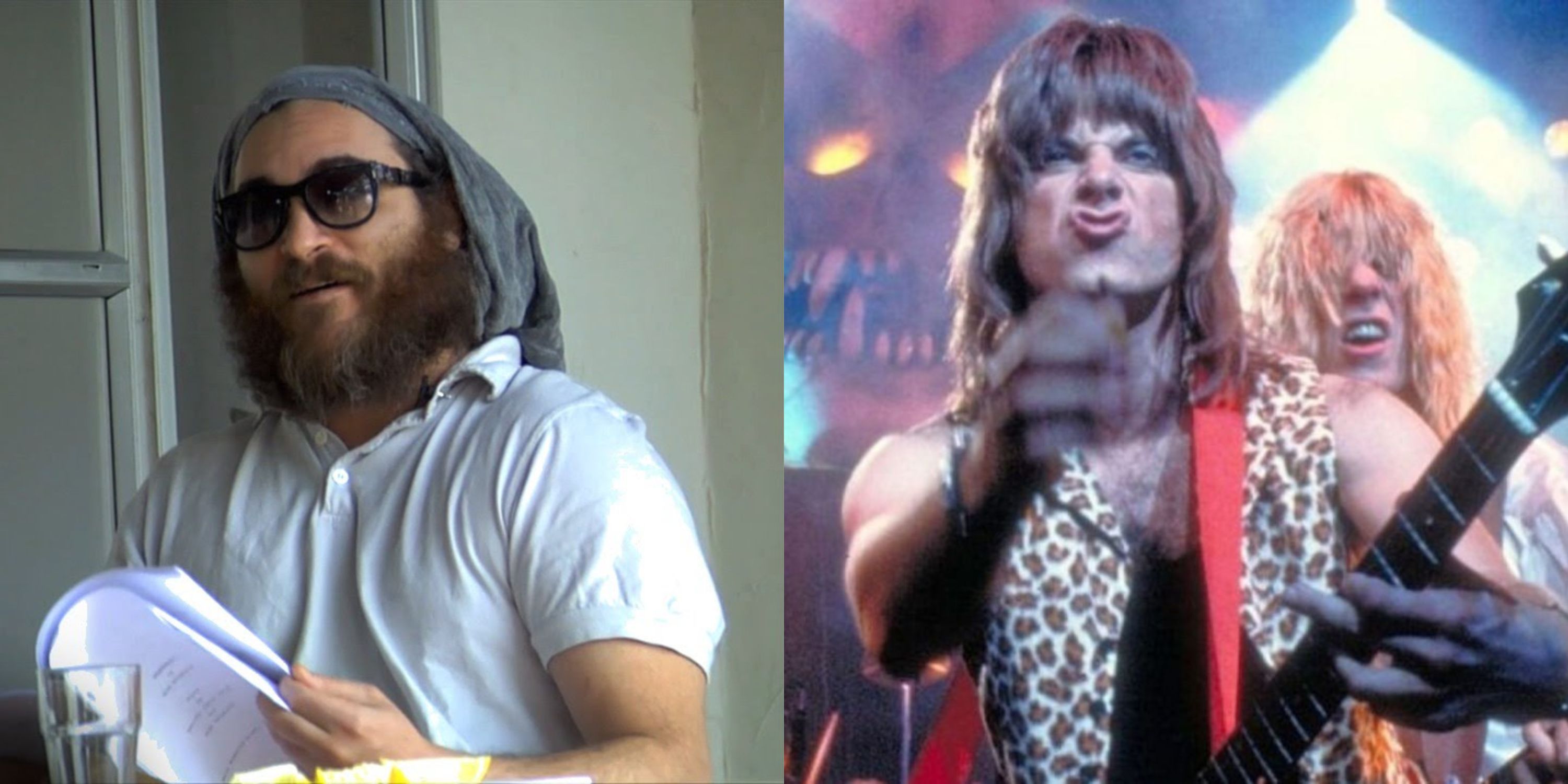 Featured image with Joaquin Phoenix in Im Still Here and the band members of Spinal Tap in This is Spinal Tap