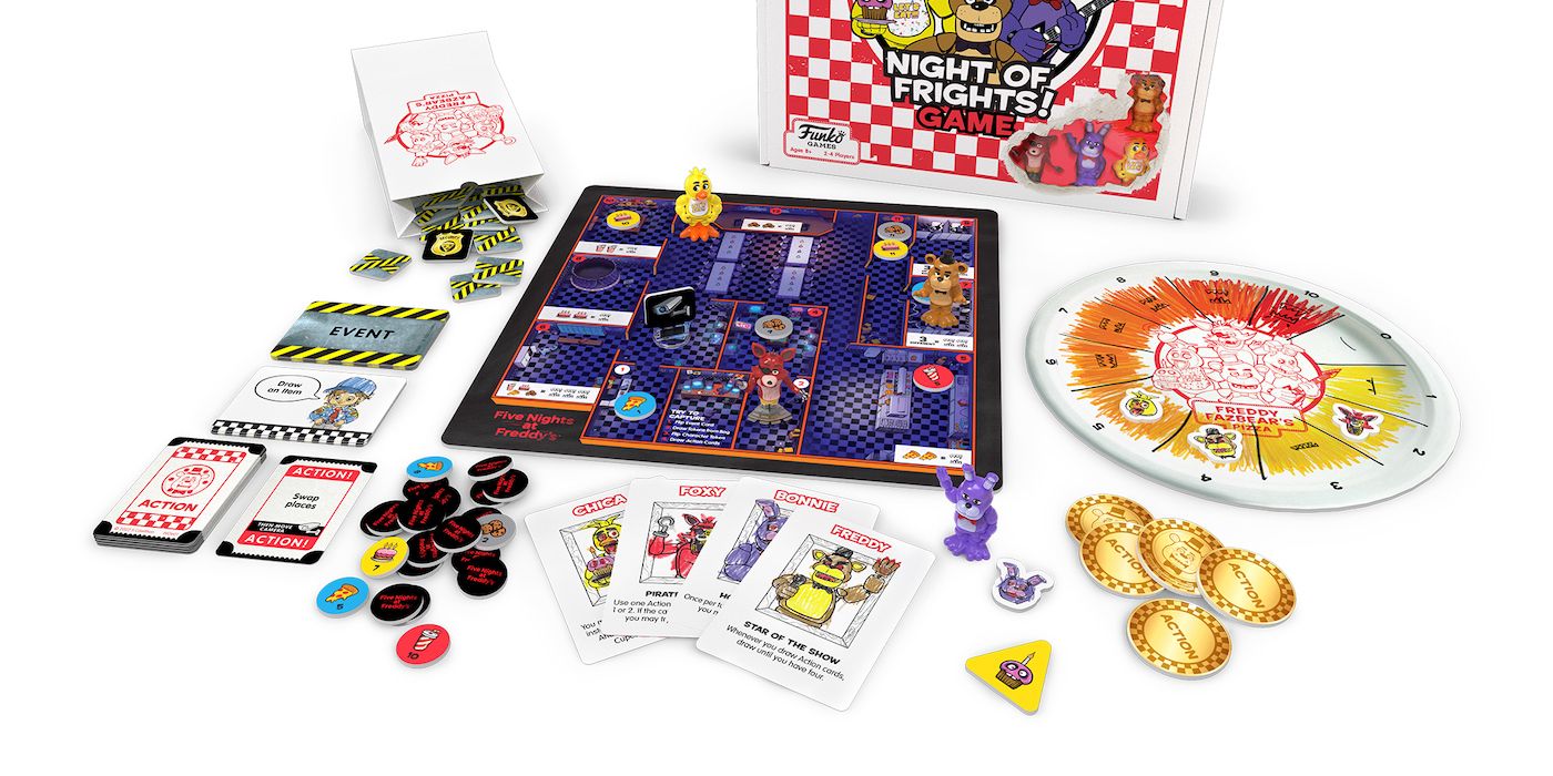 Five Nights at Freddys Night of Frights board game