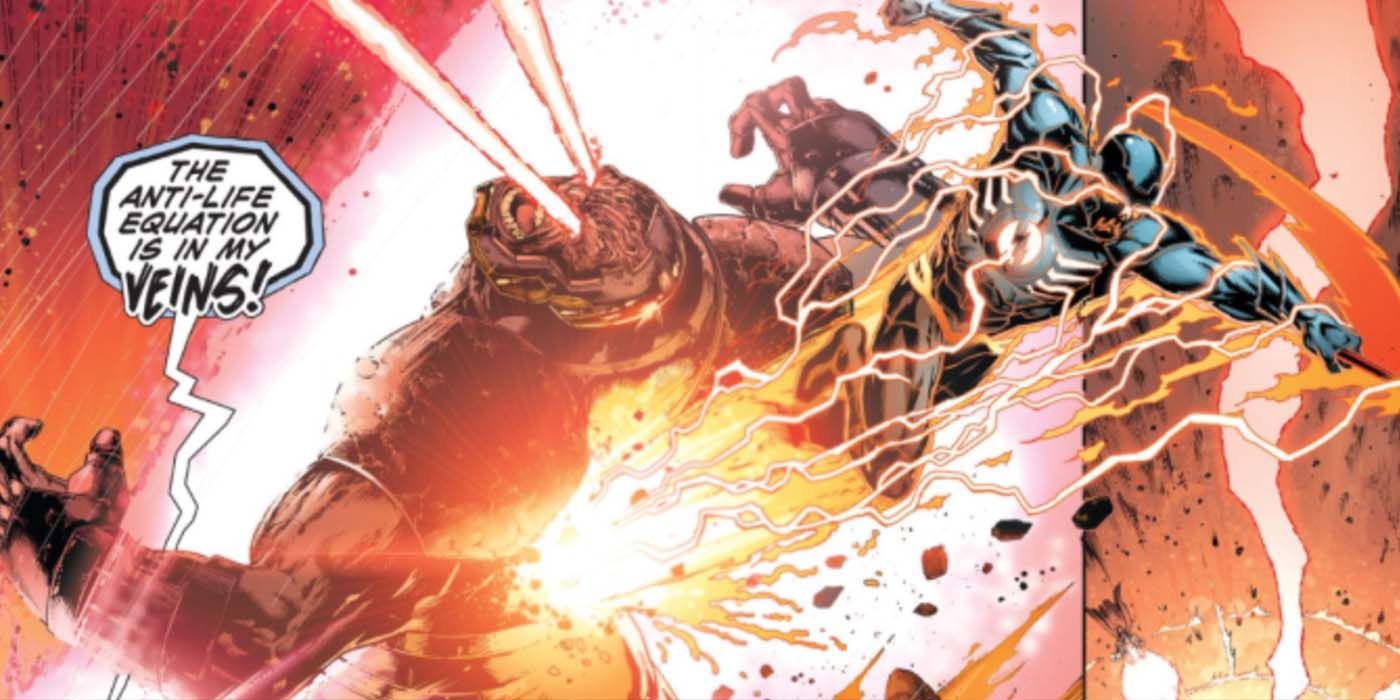 Flash Kills Darkseid DC Comics - Darseid War Death