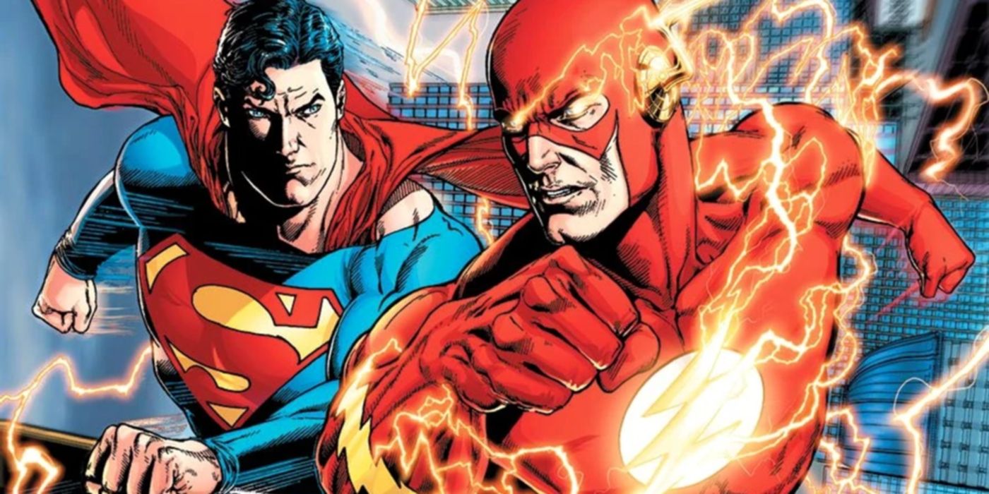 Flash Rebirth 3 Superman DC Comics