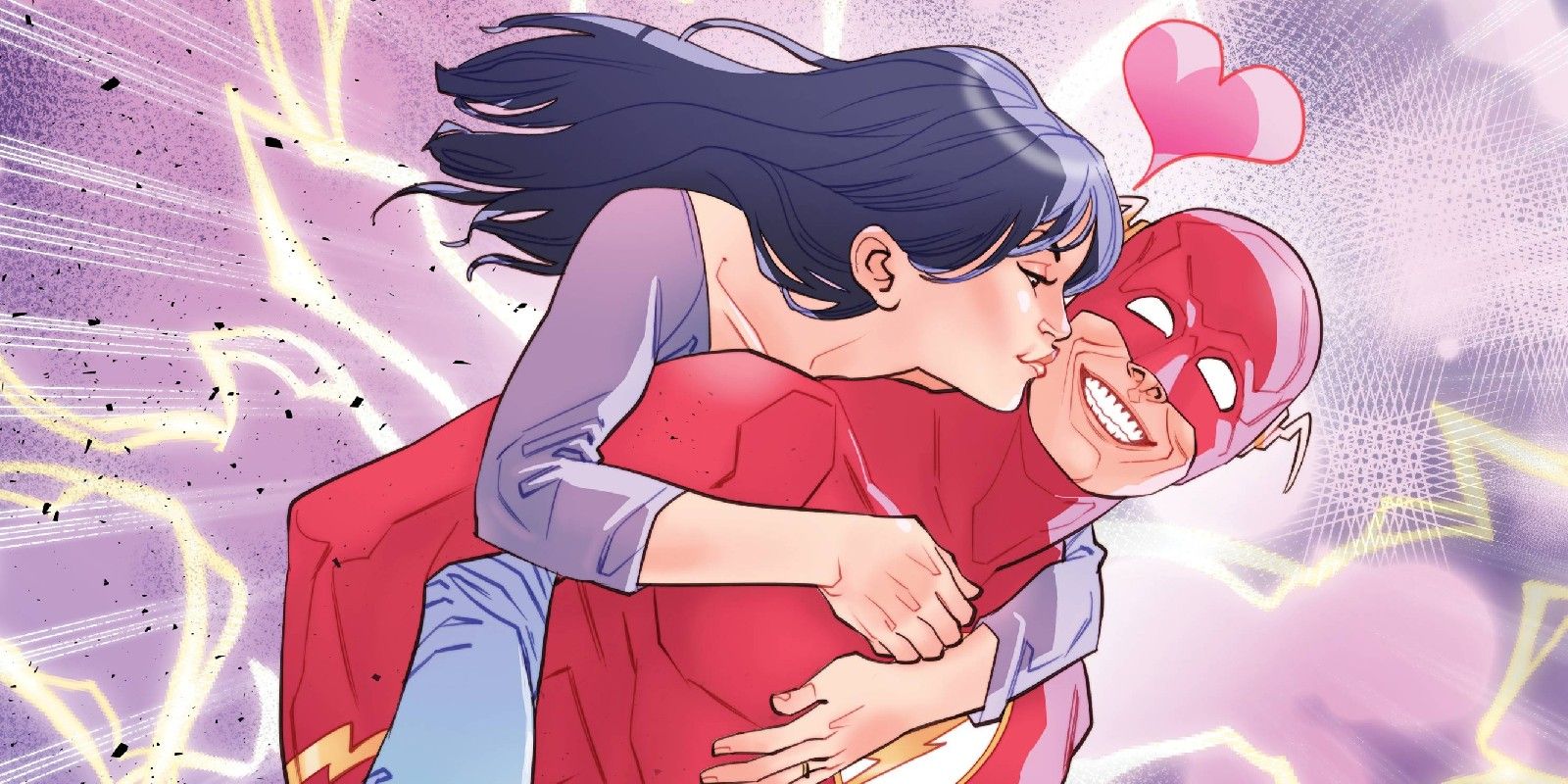 Linda-park-west-kissing-wally-west-flash-on-the-cheek