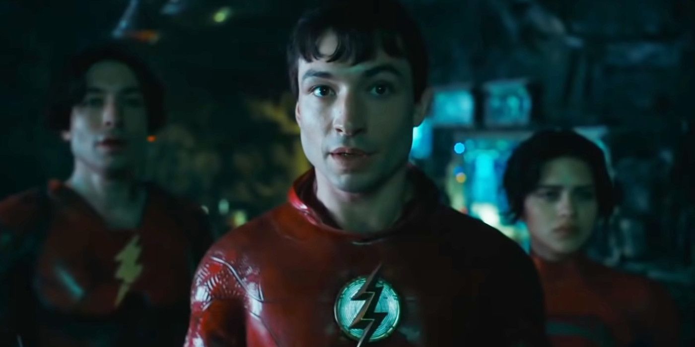 Still image from the first trailer of The Flash.