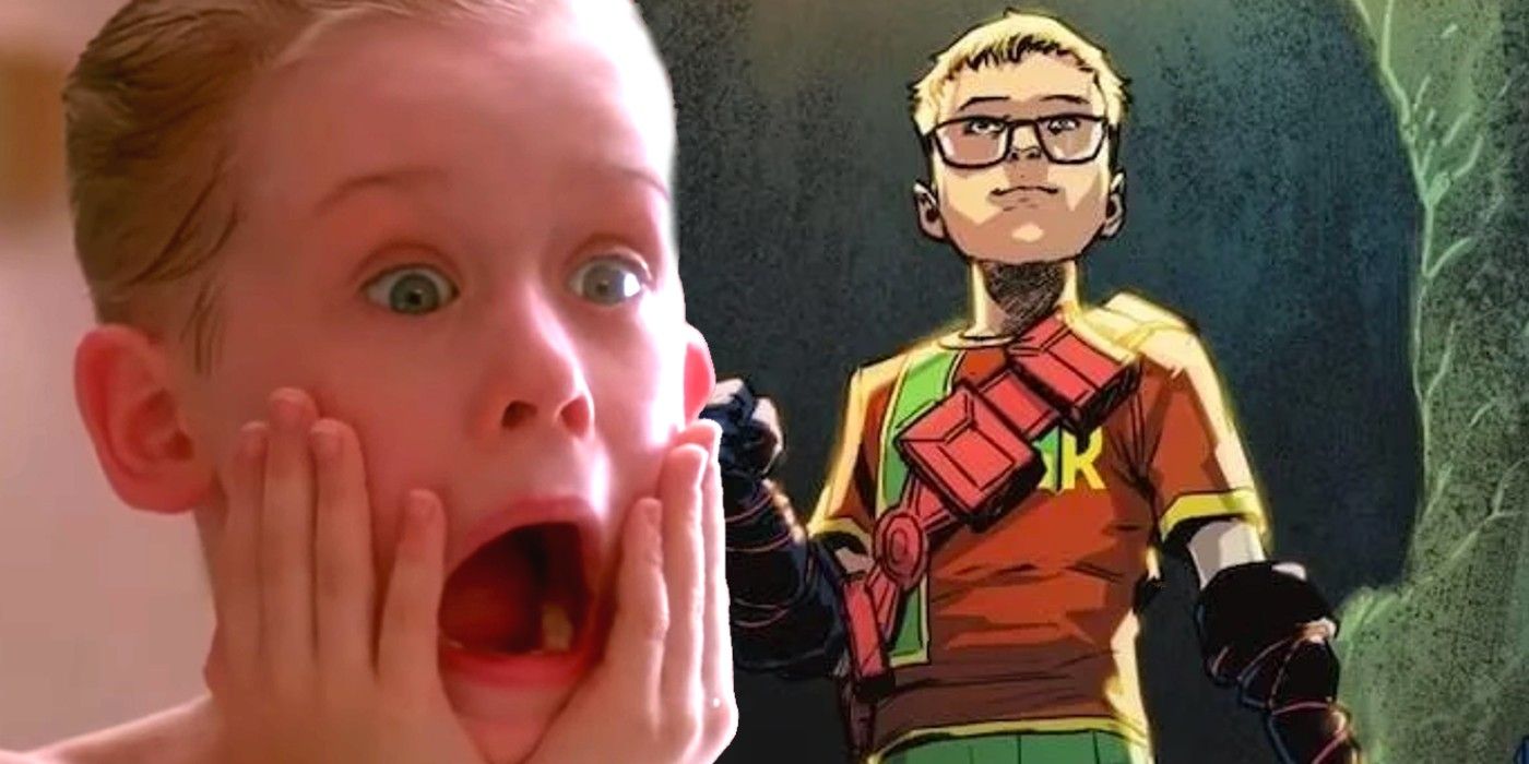 Flashpoint Beyond's Robin and Macaulay Culkin in Home Alone.