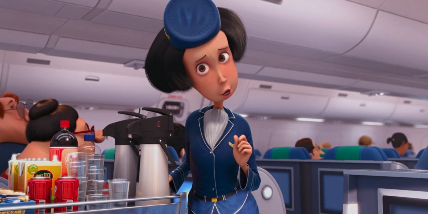Flight Attendant in Despicable Me 2