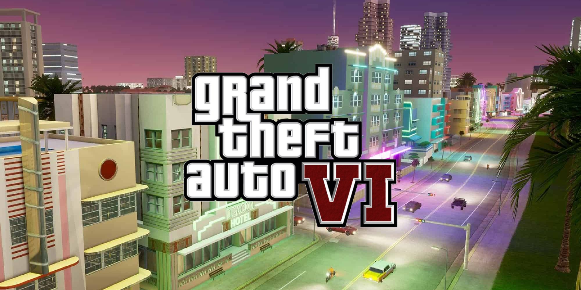 GTA 6 Vice City Setting What Florida Locations It Could Include GTA Vice City with GTA 6 Logo