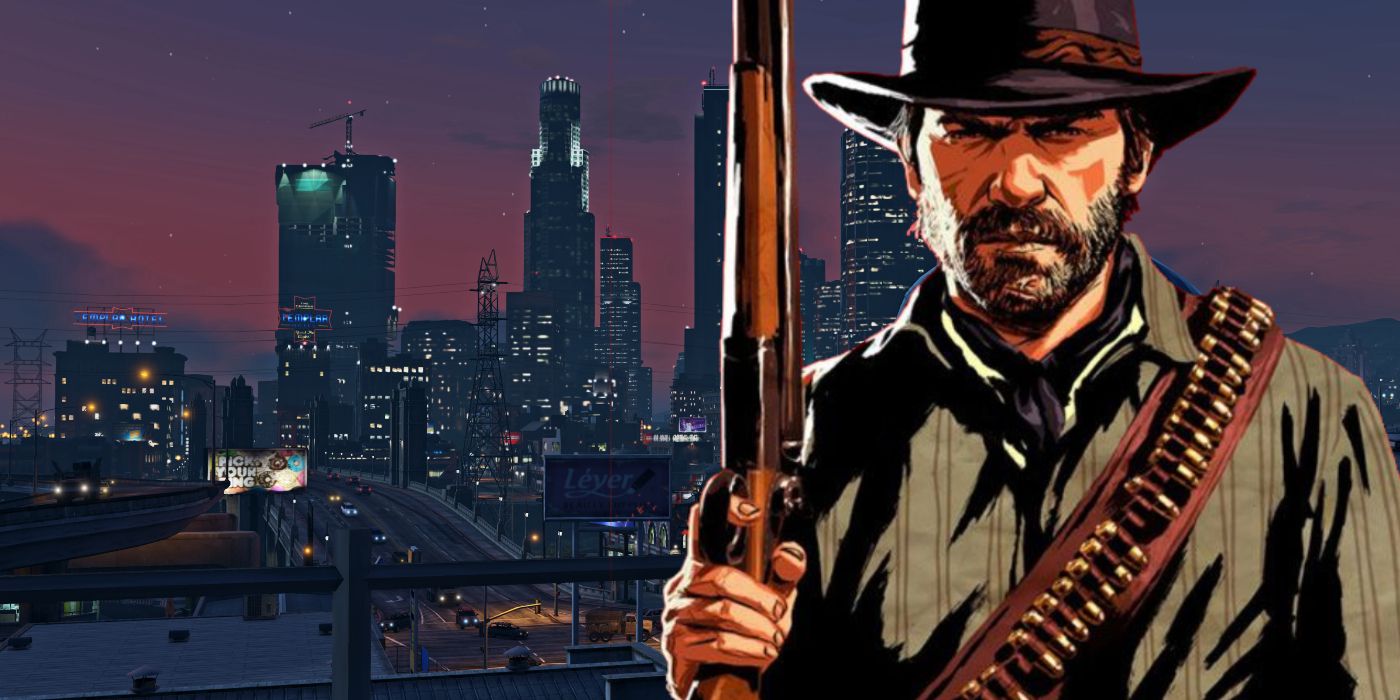 How does the Red Dead Redemption 2 map compare with the GTA V map