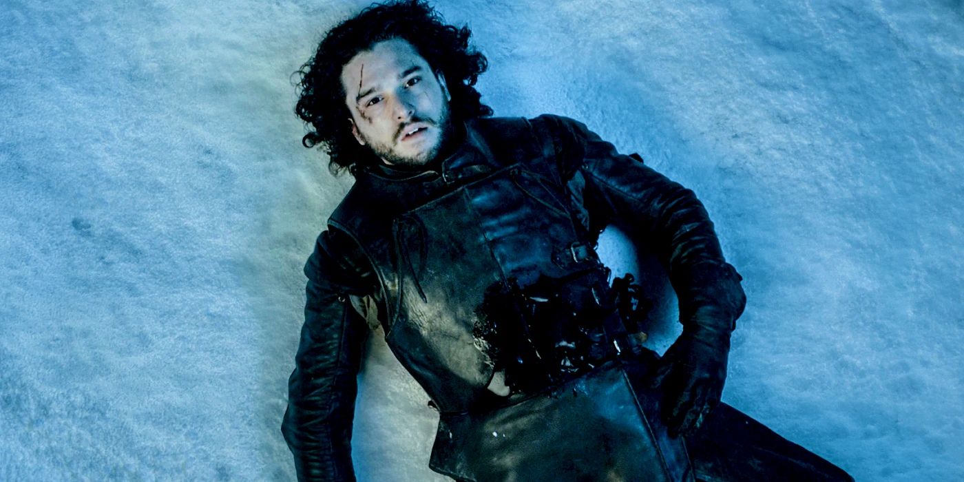 Jon Snow dying in Game of Thrones