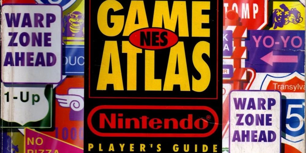 Vintage 1991 NES deals Game Atlas Nintendo Player's Guide RARE!